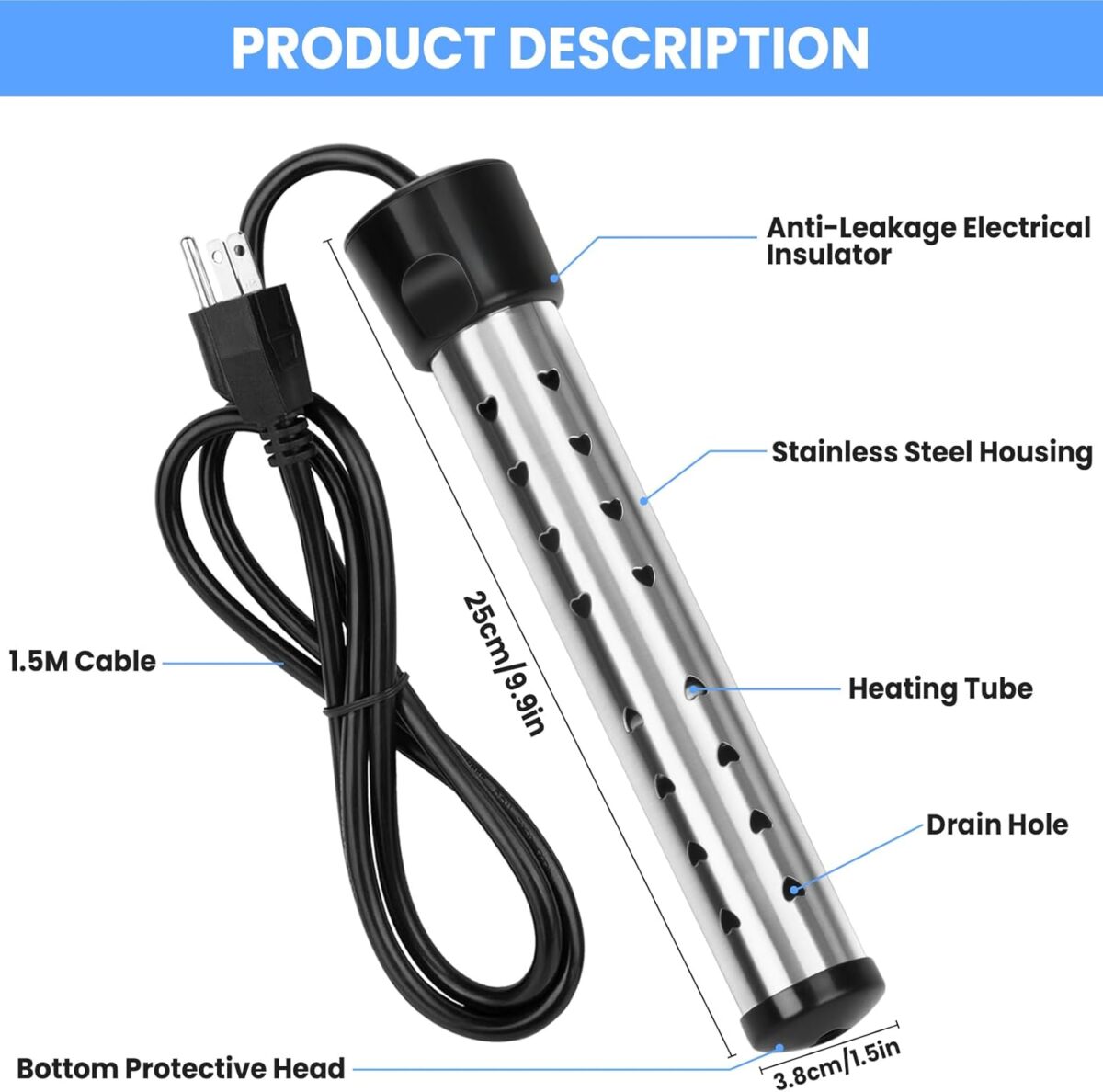 Immersion Water Heater